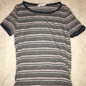 Multi color striped t-shirt